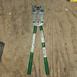 Greenlee K09-2SPGL Full-Cycle Crimper (8-4/0 AWG)