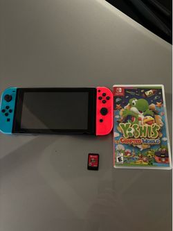 Nintendo Switch & 2 game cards