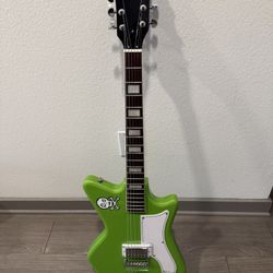 Airline Guitars Jetsons Jr Ghoulie Green