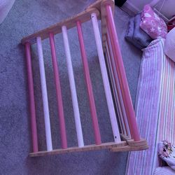 Lily and river climbing triangle Montessori 