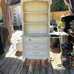 3 Drawer Dresser With Shelves
