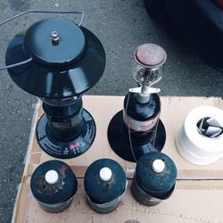 Coleman Single Burner Cook And Lamp