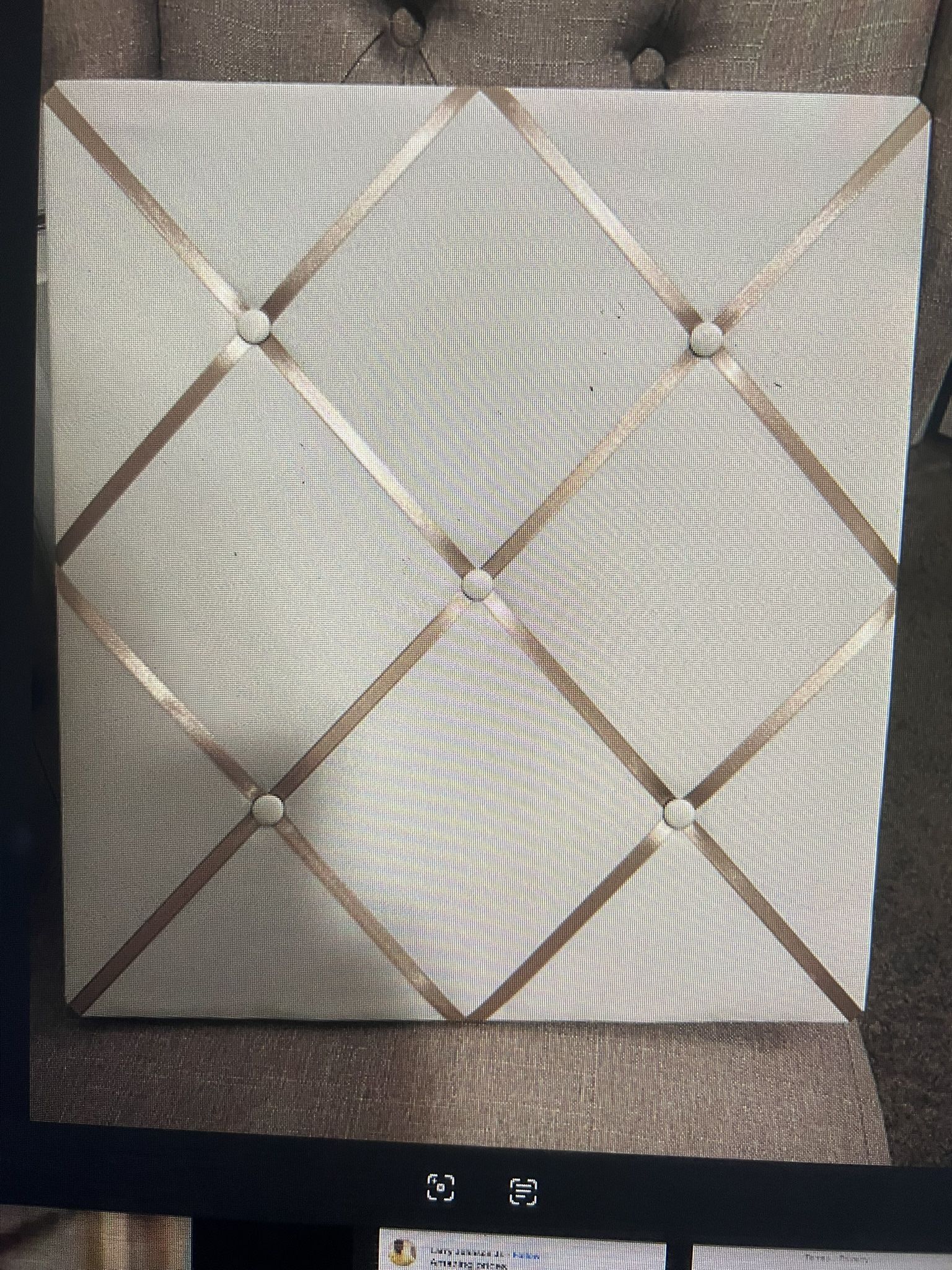 2 Fabric Picture Frame