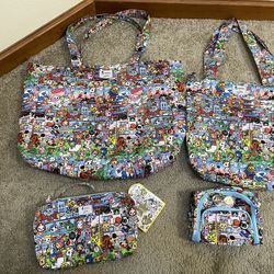 Tokidoki Bag Lot Jujube Team Toki