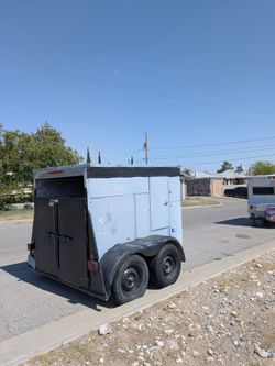 Late 60s..horse trailer converded to storage trailer