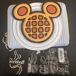 Scented Mickey Waffle Loungefly Wallet 