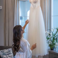 Wedding Dress Size 4 $600