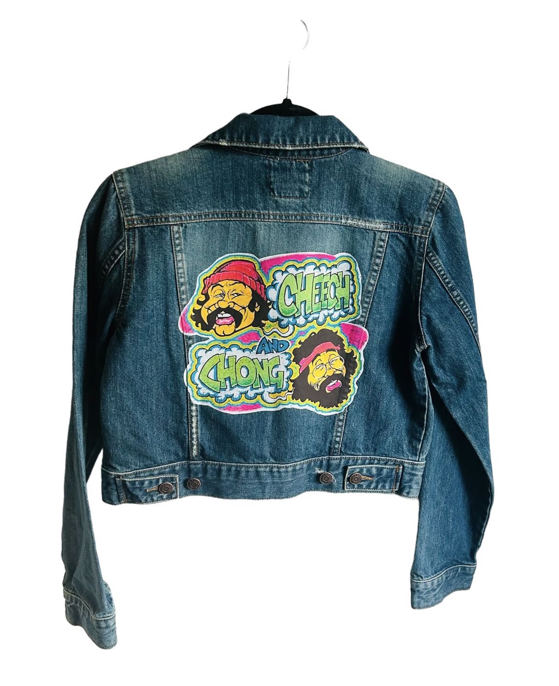 Cheech & Chong Custom Made Denim/ Jean Jacket