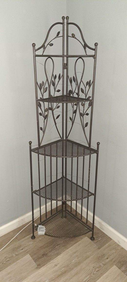 Corner Metal Shelf