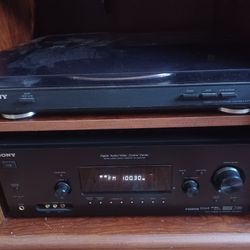 SONY STR-DG720 7.1 CHANNELS AV HDMI RECEIVER WITH SACD INPUT, SONY PHONO AND SONY WIRED BOOKSHELF SPEAKERS $300 FINAL PRICE SEE 👀 ALL PICTURES 