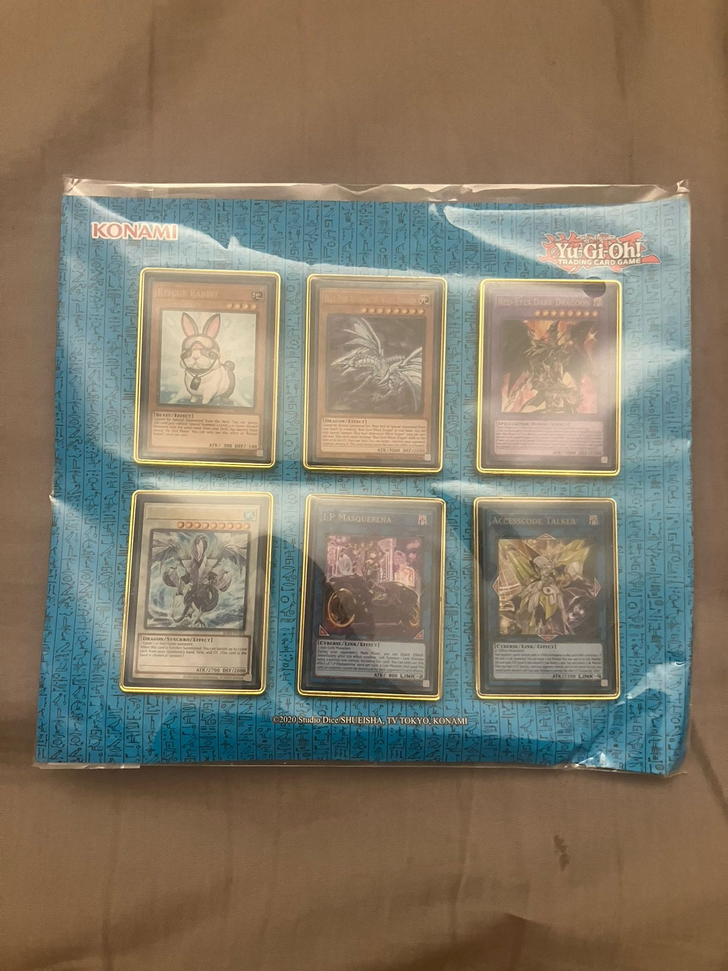 Yugioh Metal Card Pin Set