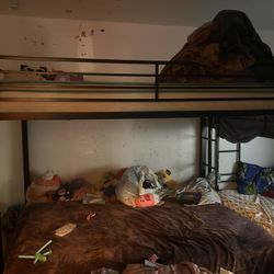 Steel bunk bed frame