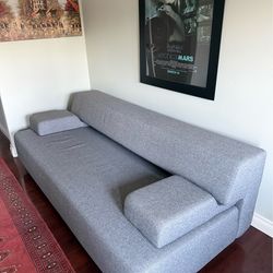 Grey Fabric Sofa bed