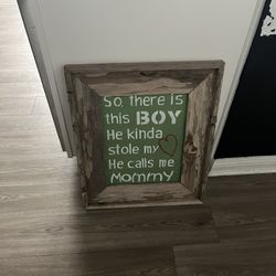 Hand Painter Solid Wood Deco