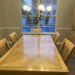 Dining room table