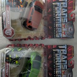 Transformers skids and mudflap figures