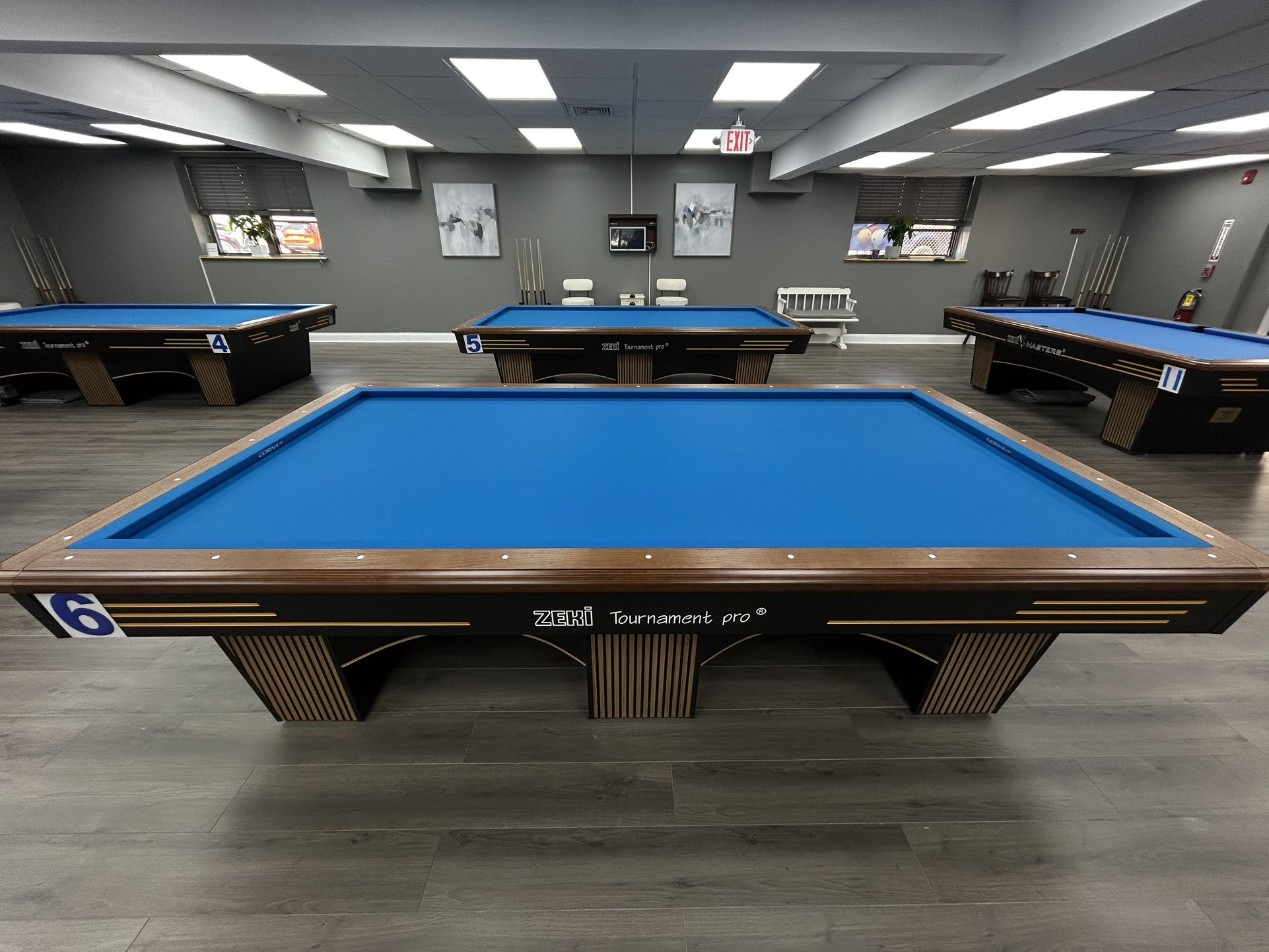 Zeki Tournament Pro Carom Billiards Table