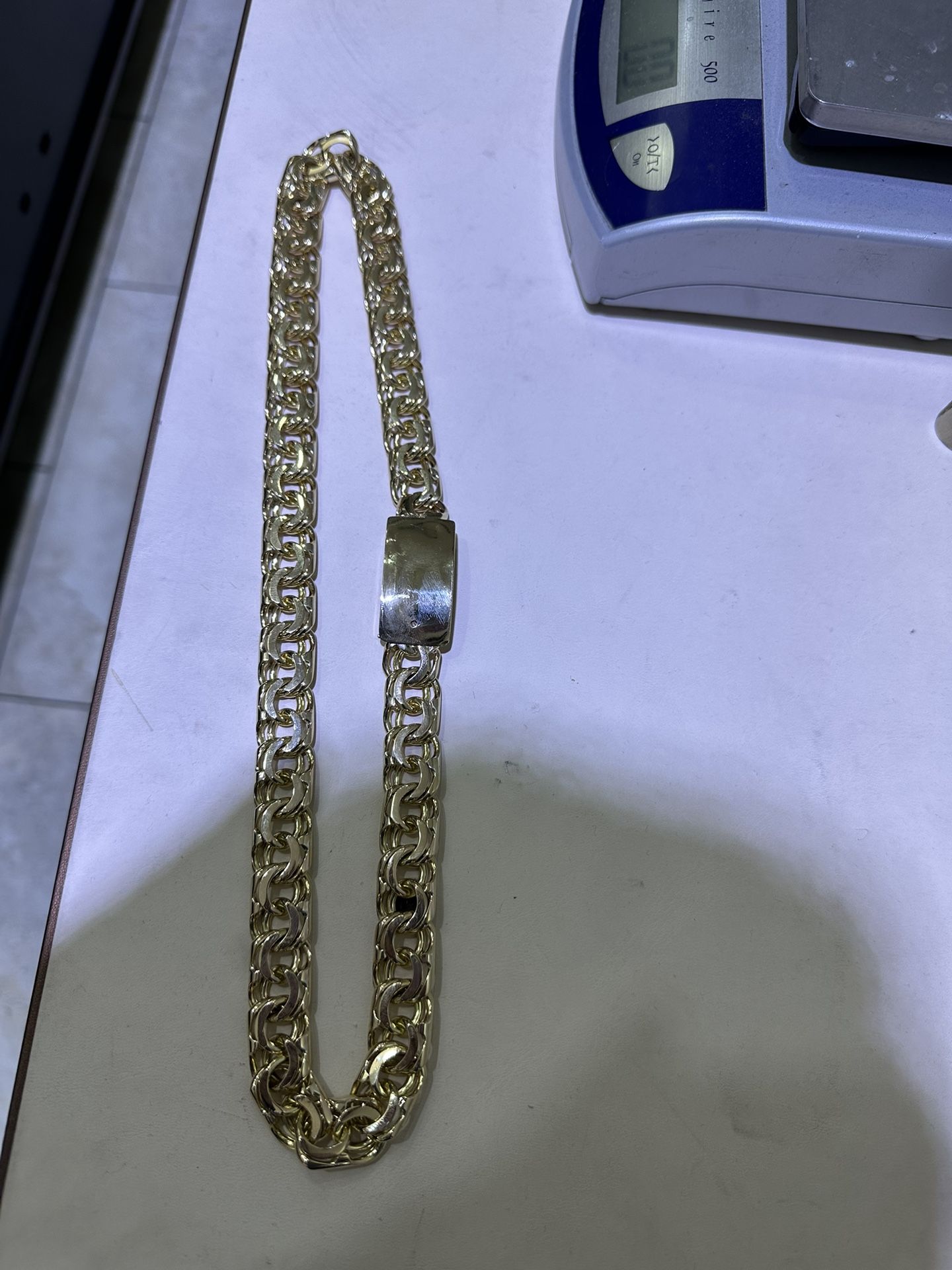 10k Gold Chino Chain