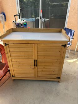 wooden cabinet