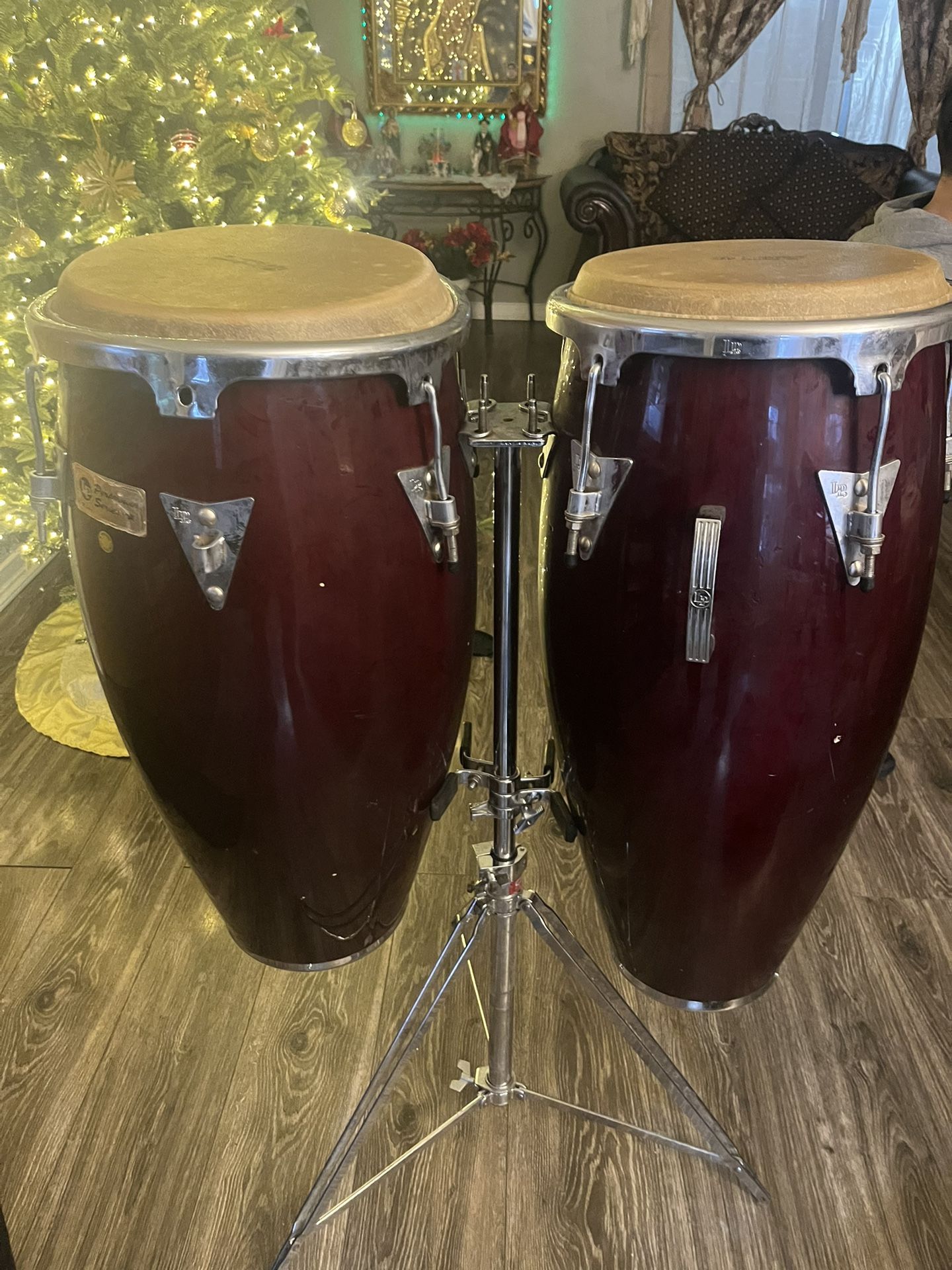 Conga drums w transport Bags / covers and stand/ Or electronic set Alesis
