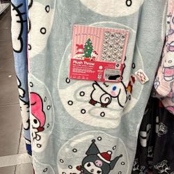 Hello Kitty And Friends Christmas Blanket