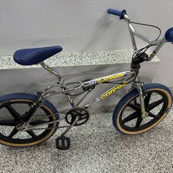 1992 Dyno Compe BMX Freestyle Bike Chrome GT