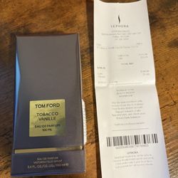 Tom Ford Tobacco Vanille Never opened (NEW) 3.4FL OZ 100ML