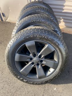 Factory 20” Ford f150 6 lug rims & tires