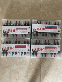 4 Sets of Christmas Lights