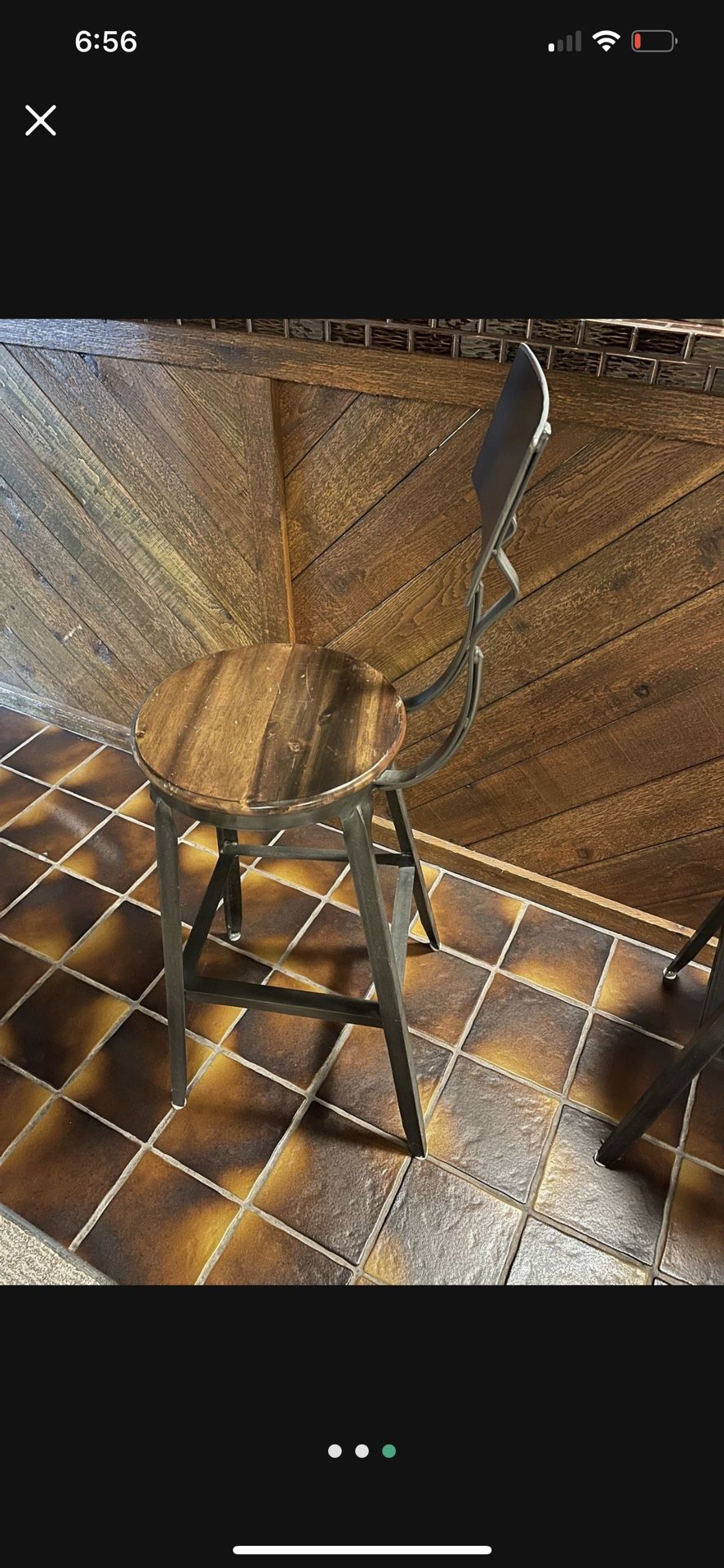Two Bar Stools