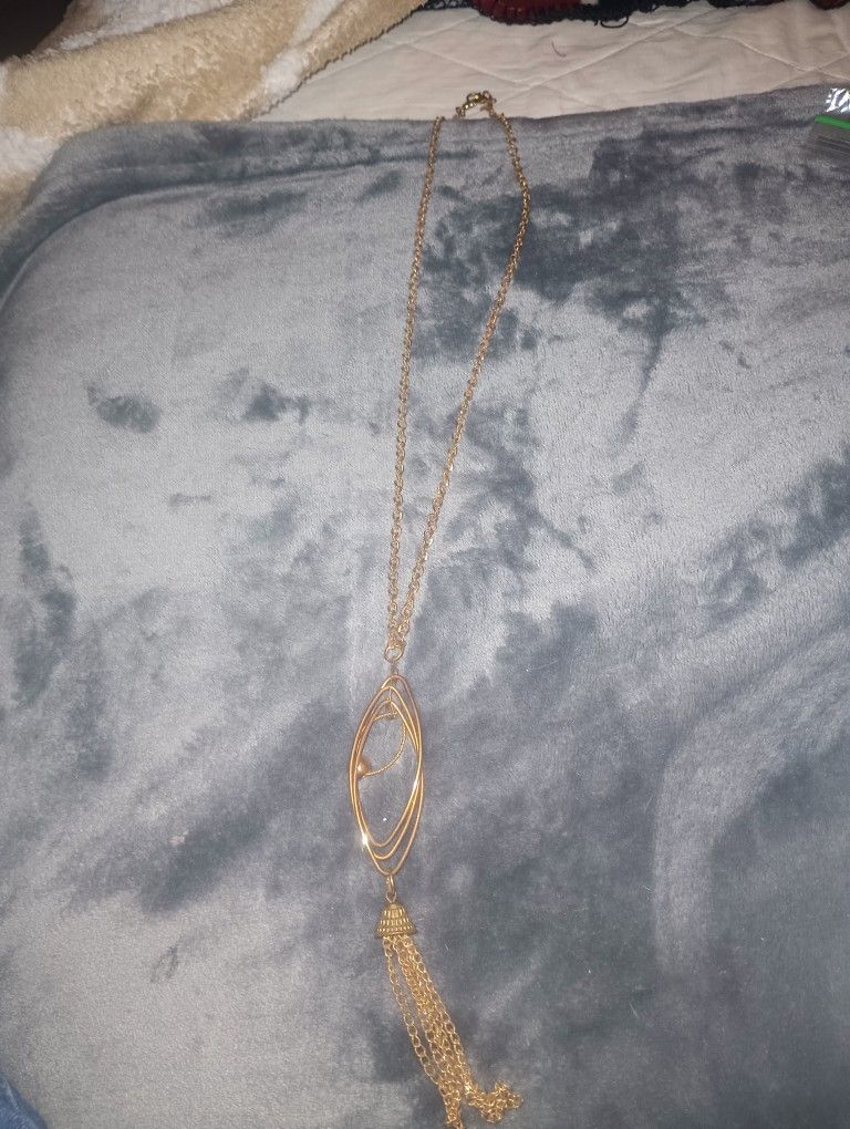 Long Dangle Necklace