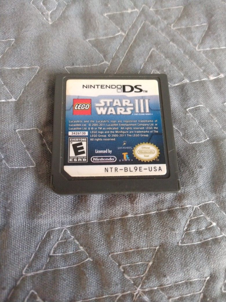 Lego Star Wars 3 DS