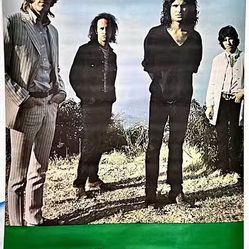 NOS Original 1969 The Doors Poster – First Print B244 – Visual Thing – Jim Morrison