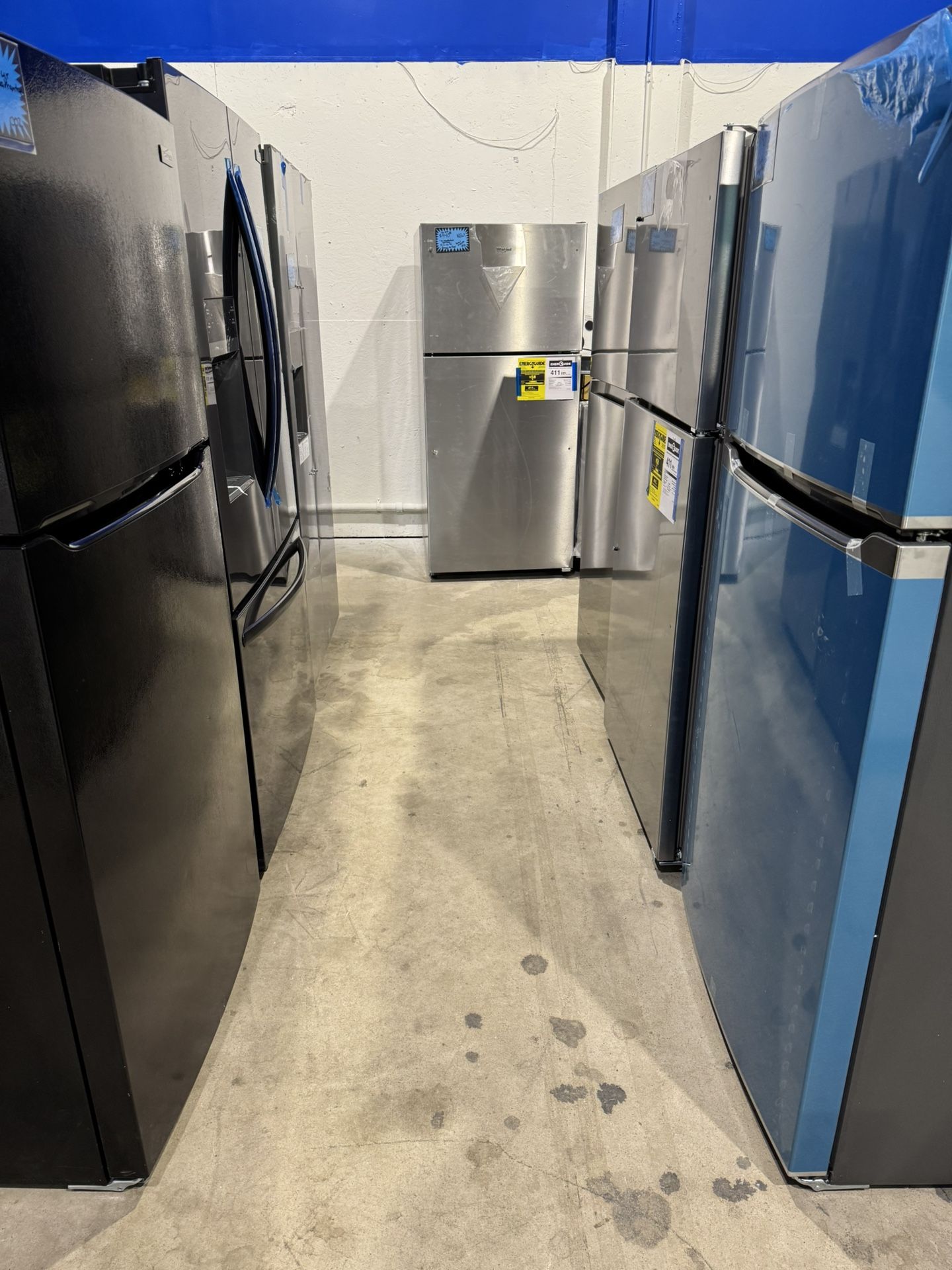 Several Brand New Refrigerators