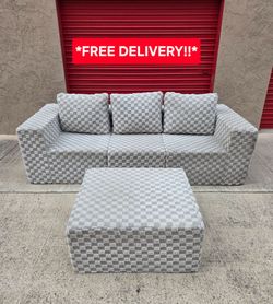 Beautiful Modular Boneless Sofa
