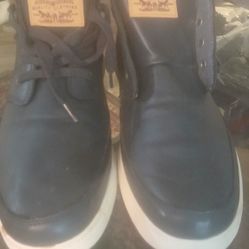 Levi Strauss Mens Black Boots Size 13