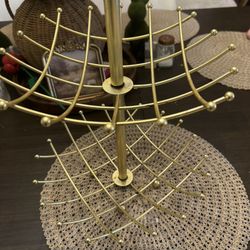 Gold Fruit Holder Basket