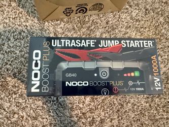 NOCO GB40 Ultrasafe Jump Starter