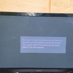 Panasonic Siera 50in Plasma HDTV w/ Wallmount