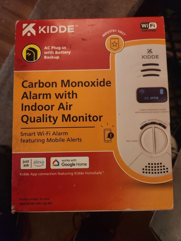 Carbon Monoxide ALARM w/Indoor Sensor