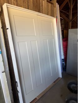 New interior double door