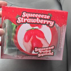 Squeeeeze Strawberry squishy