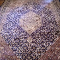 Vintage Belgium Wool Rug