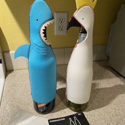 NEW Fun Insulated Wine or Liquor Bottle Covers (set of 2)