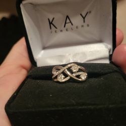 Diamond Ring  Sz 5