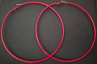 4 in hoop earrings
