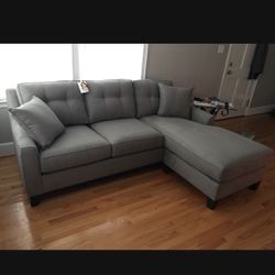 Beautiful Modern Couch Color Gray 