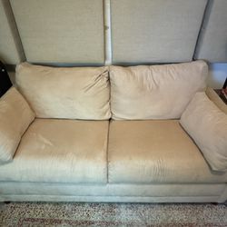 Suede Sofa Bed 
