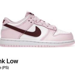 Nike Dunk Low Pink Red White