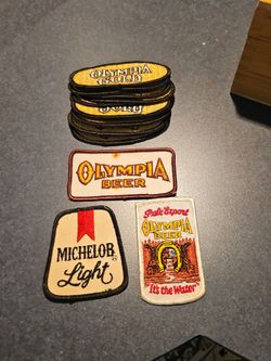 Olympia Beer Several new beer patches $20 obo